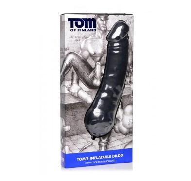 XR Brands - Nadmuchiwane silikonowe dildo Toms